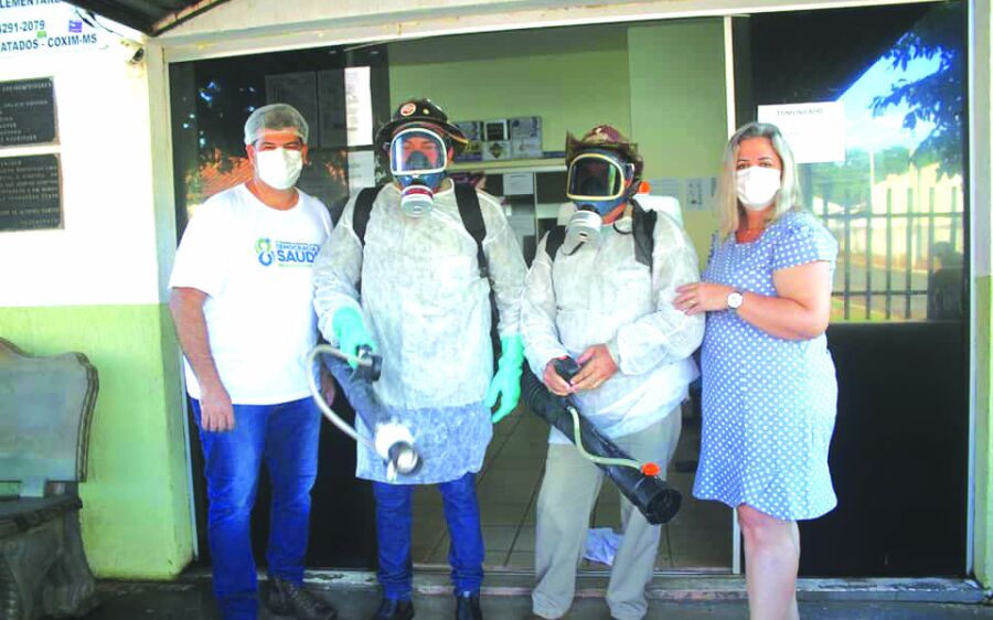 Prefeitura de Rio Verde realiza desinfecção do Hospital  Municipal e ESFs