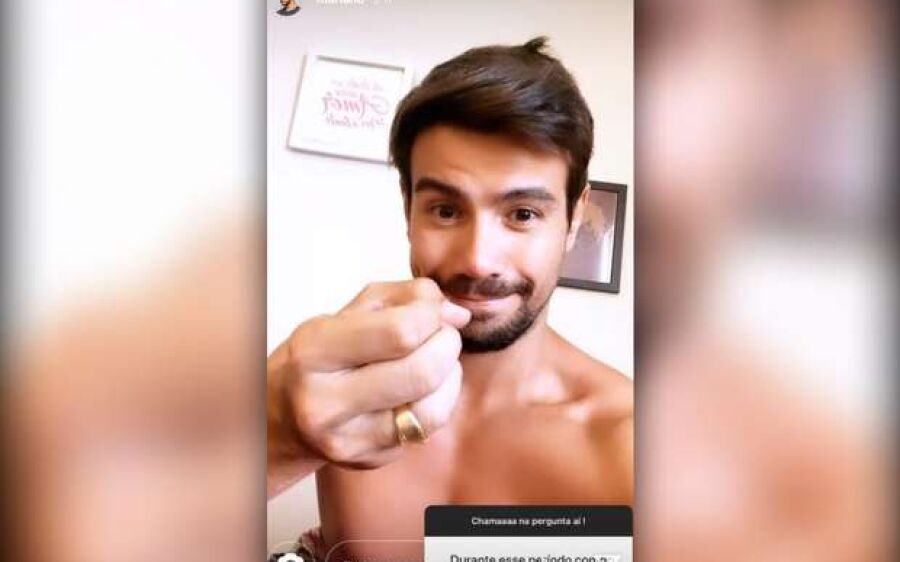 Mariano diz que vai usar as mãos para matar vontade de sexo durante isolamento