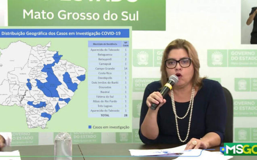 Caso suspeito de Coxim testa negativo para Coronavírus, mostra boletim