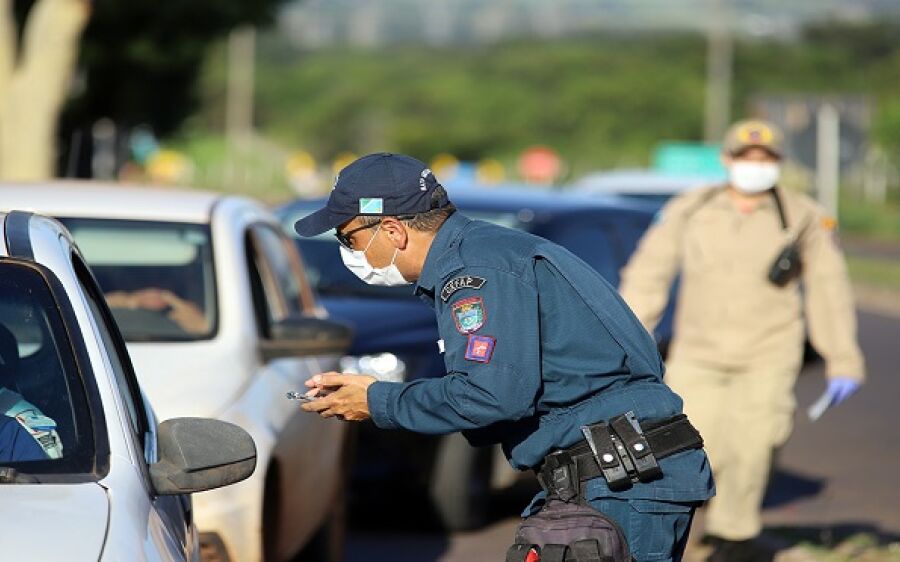 Covid-19: 1700 pessoas foram abordadas nas cinco pontos de barreiras sanitárias