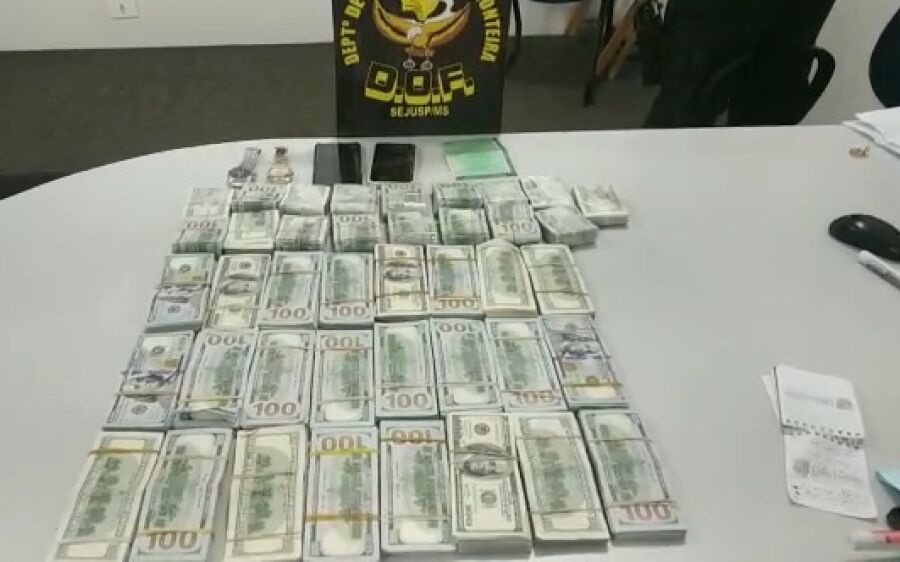 Presos com cocaína e dólares voltam à cadeia após saírem por causa do coronavírus