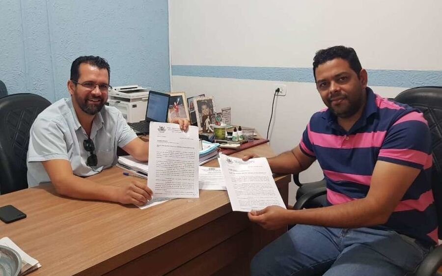 Vladimir Ferreira recebe presidente do SINSMC para tratar sobre o piso salarial dos Agentes de Saúde