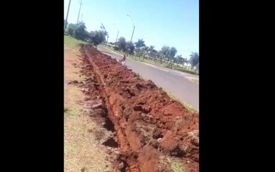 Paraguai reforça fiscalização e abre valetas em parte da linha internacional com MS
