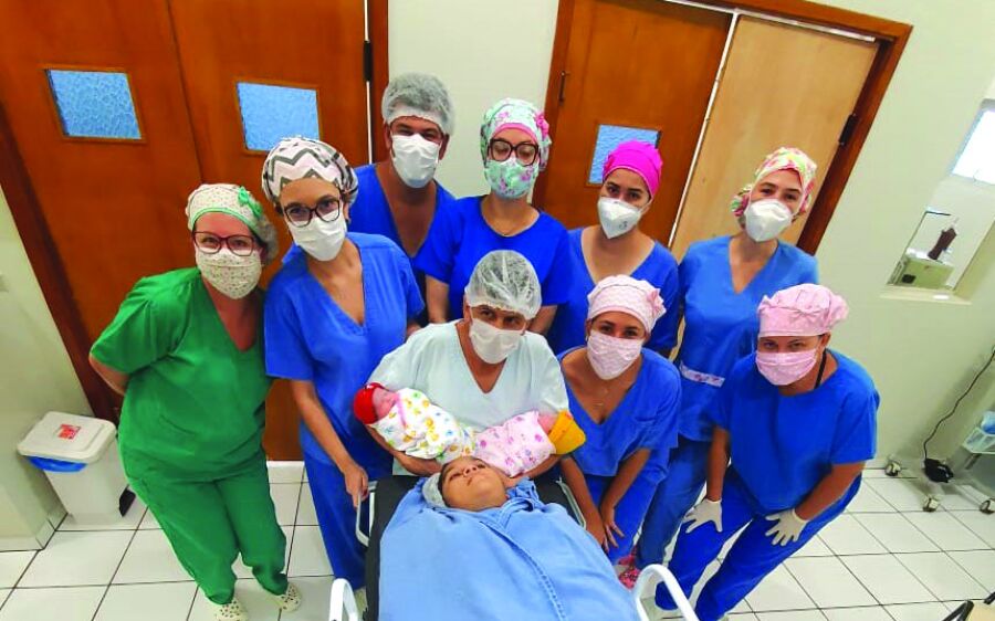 Hospital de Rio Verde realizou o segundo parto gemelar na unidade neste ano