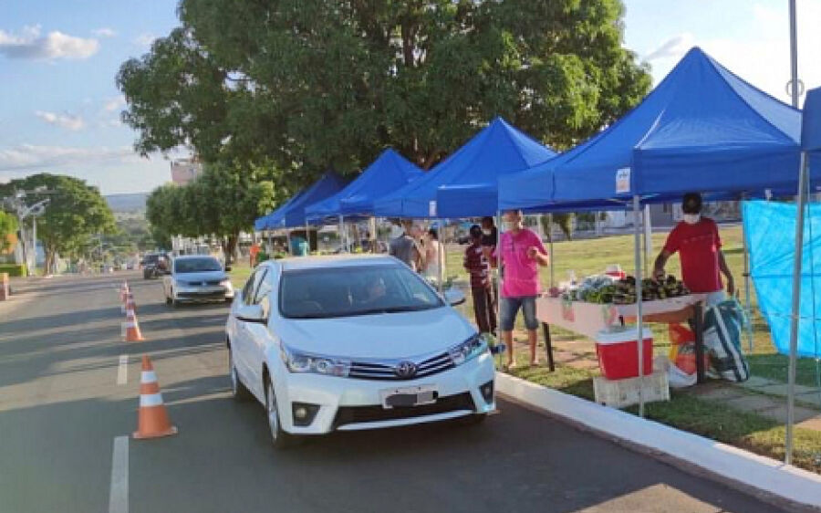 Feira de Produtos da Terra em Coxim retoma nesta sexta no sistema drive-thru