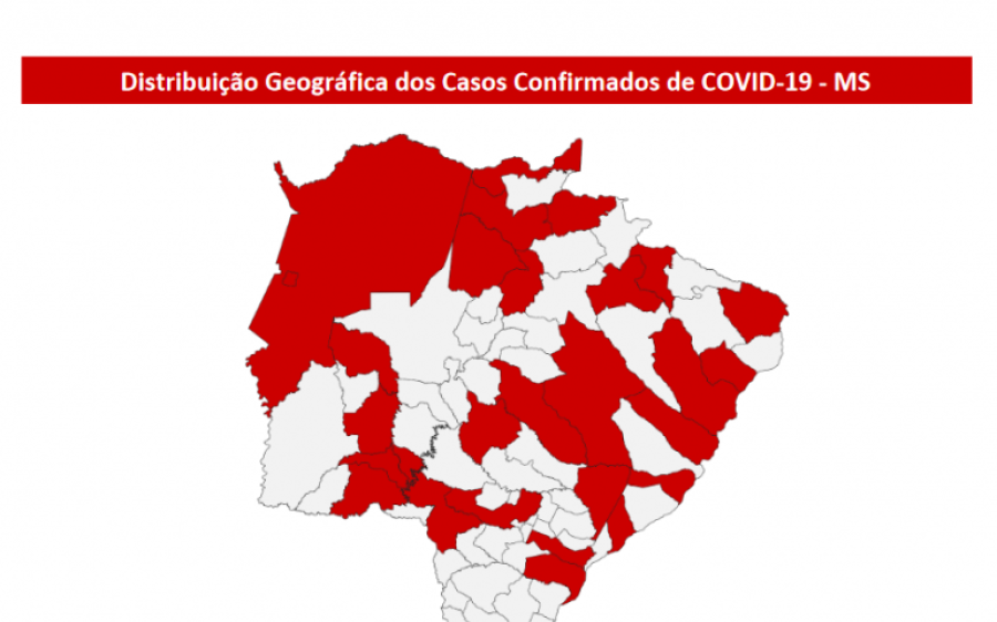 Mais uma cidade da região norte de MS confirma caso de Coronavírus