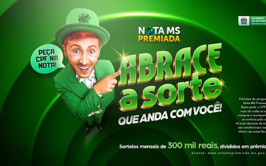 Ganhadores da Nota MS Premiada “esquecem” de fazer cadastramento e podem perder o prêmio
