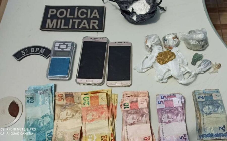 Polícia militar prende casal por tráfico de drogas em Sonora