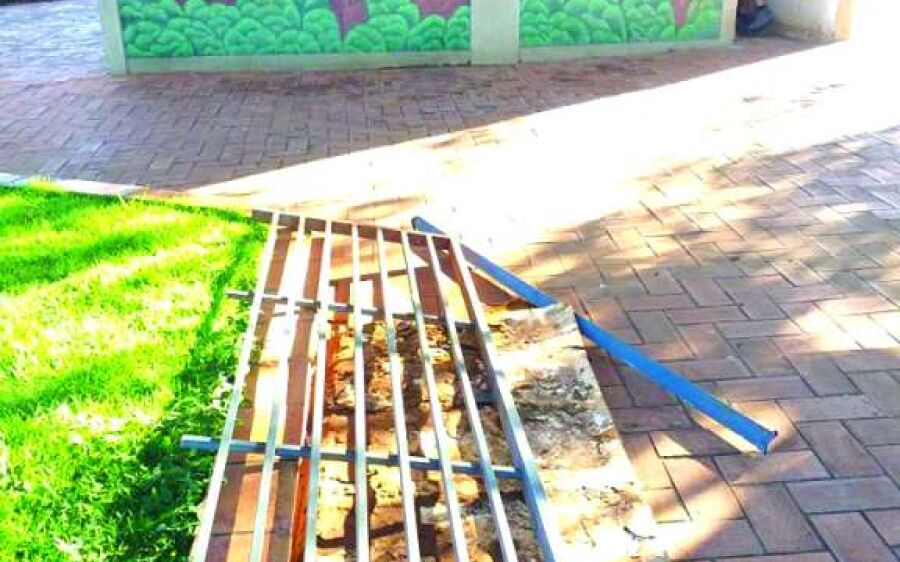 Prefeitura adota medidas de  segurança para conter vandalismo na Praça das Américas