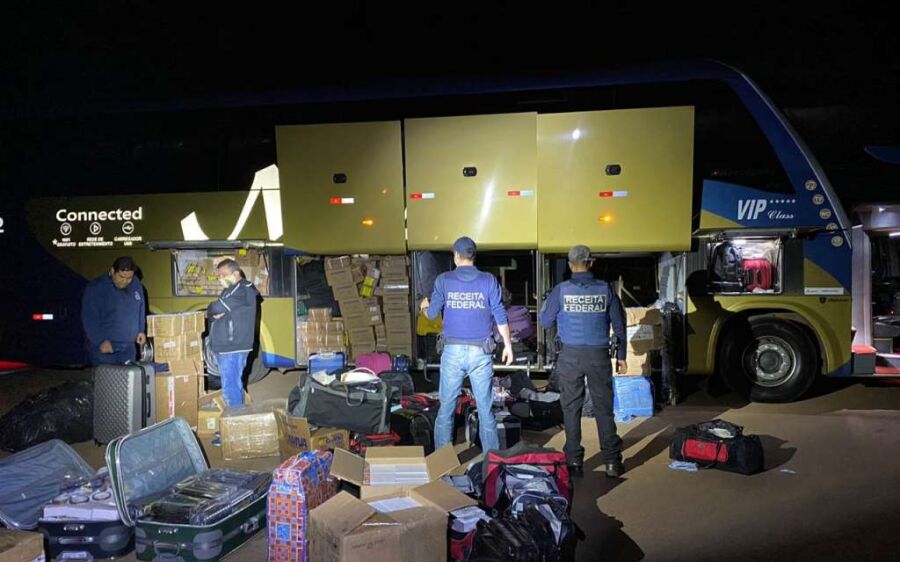 Receita Federal apreende R$ 900 mil em mercadorias durante fiscalização em MS