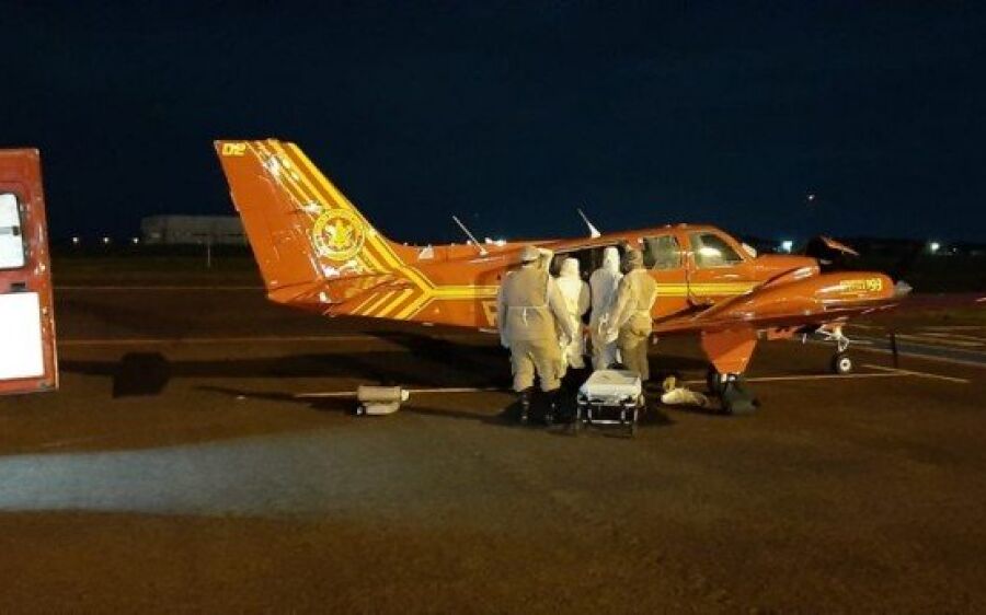 Brasileiro trazido de avião da Bolívia para Campo Grande com coronavírus está no CTI