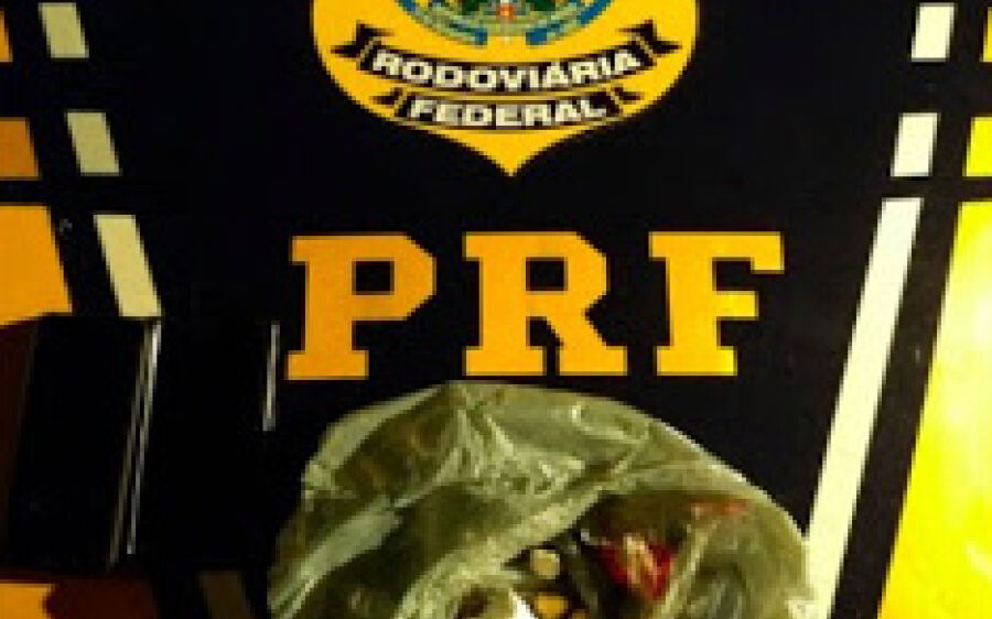 PRF prende dois homens com cocaína na BR-163, em Bandeirantes