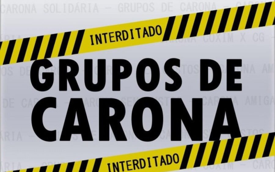 Vigilância pede que coxinenses evitem dar caronas a moradores de outras cidades