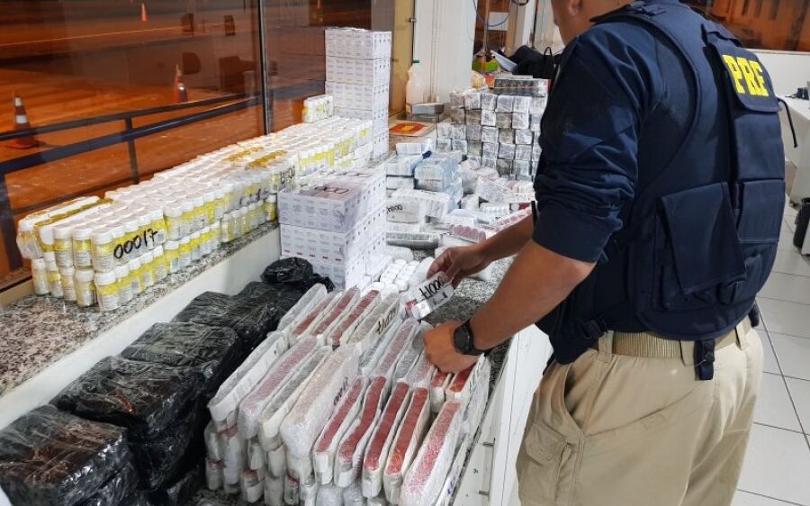 Contrabando milionário de medicamentos tinha 5.500 abortivos e anabolizantes