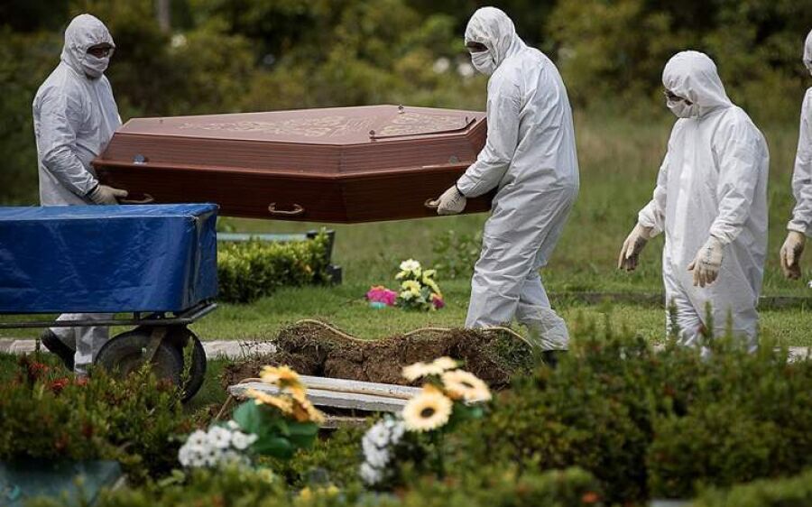 Com 3 mortes registradas nesta manhã, sábado começa coM 71 óbitos por covid-19
