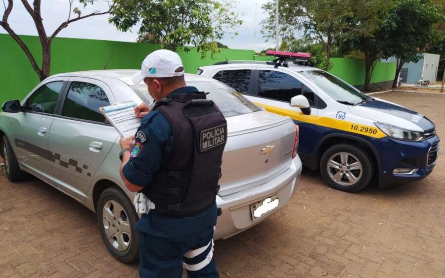 Polícia Militar de Coxim prende condutor por dirigir embriagado