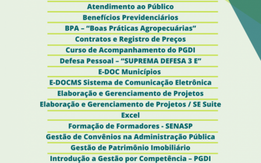 Visando o desenvolvimento do servidor,  Escolagov abre inscrições de 25 cursos à distância