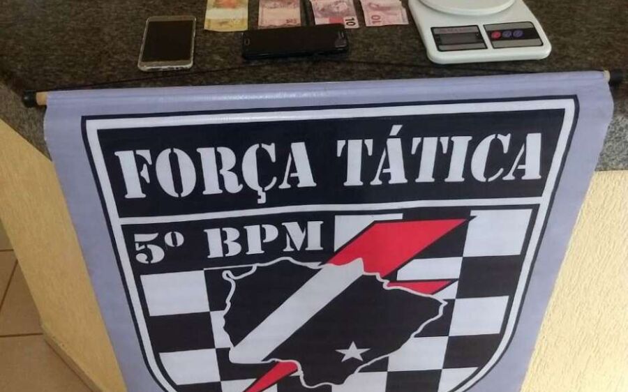 Adolescente de 13 anos é apreendido suspeito de tráfico de drogas em Coxim