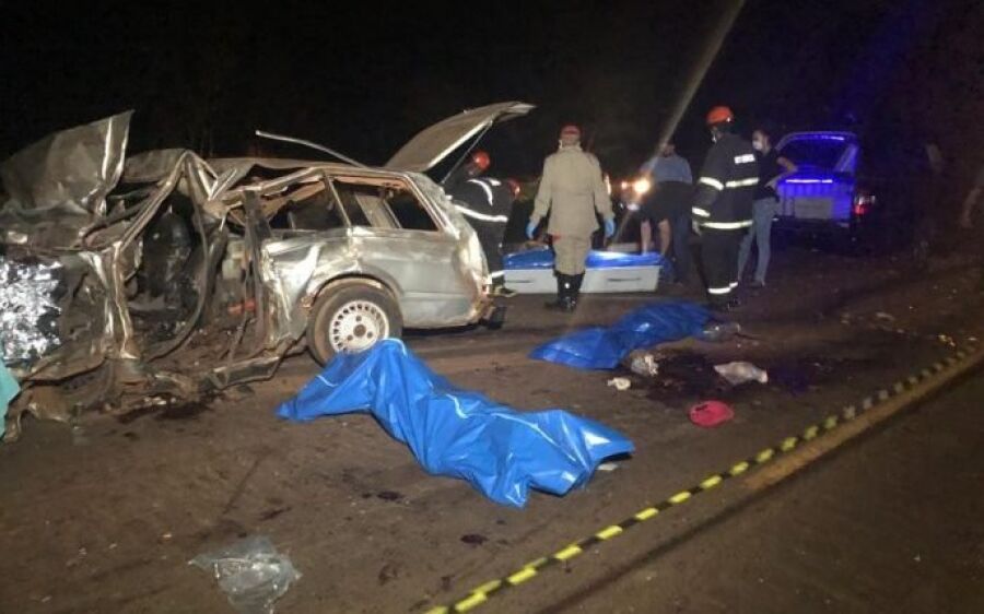 Polícia não descarta que acidente com 8 mortes em MS tenha sido intencional