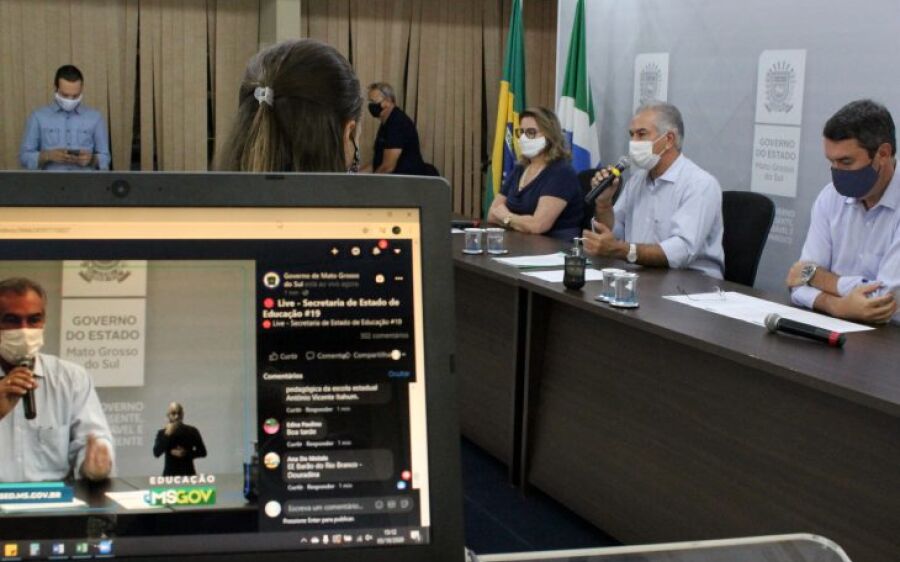 Governo do Estado prorroga suspensão das atividades  presenciais até o final do ano