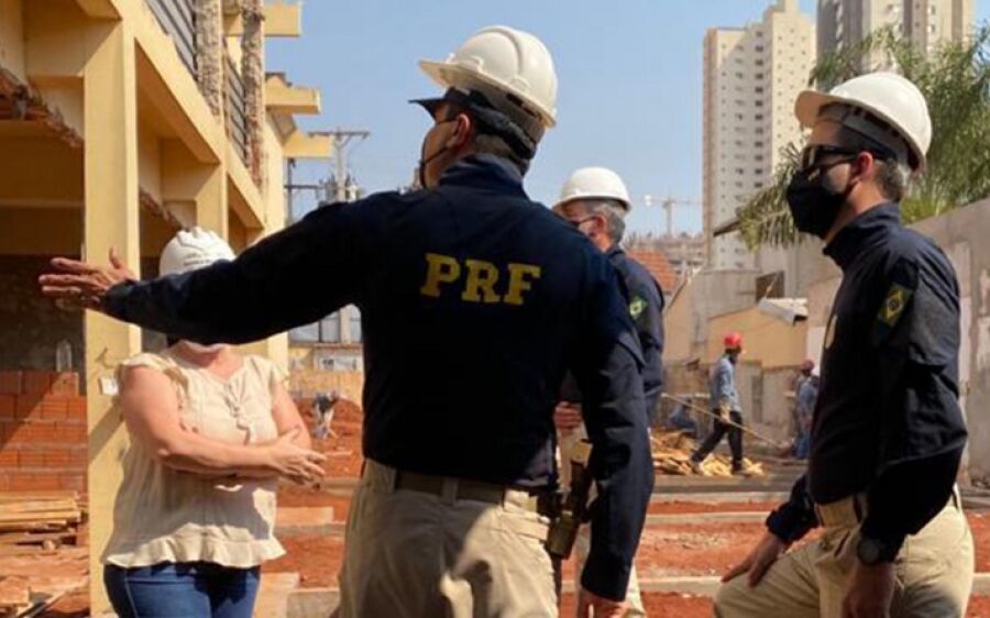 Diretor-geral da PRF visita a Superintendência de Mato Grosso do Sul
