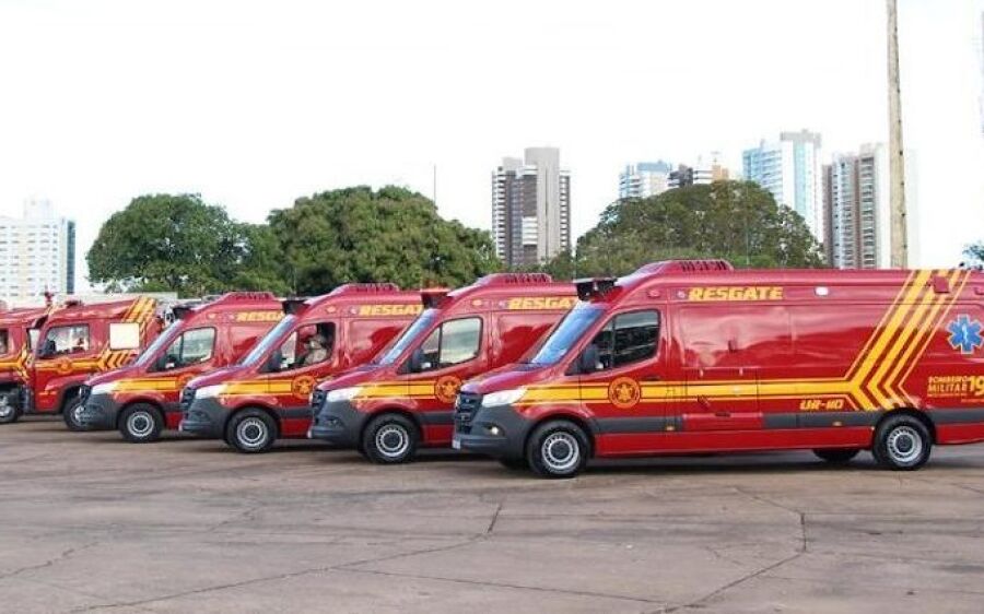 Governo adquire três Unidades de Resgate para o Corpo de Bombeiros