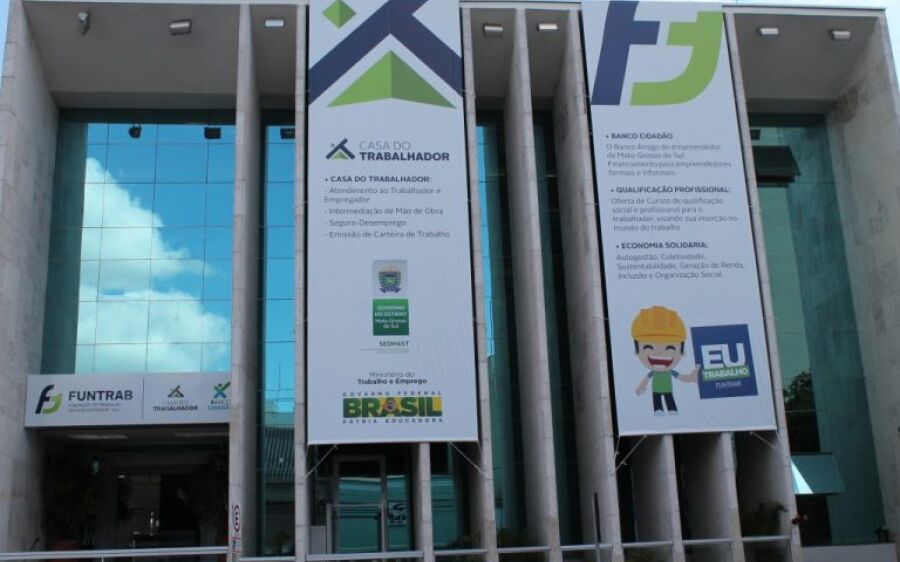 Mercado de trabalho sul-mato-grossense tem 1.348 vagas disponíveis na Funtrab