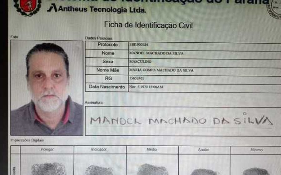 Foragido há 1 ano, assassino de ator fez  documento no PR e diz que nasceu em MS 