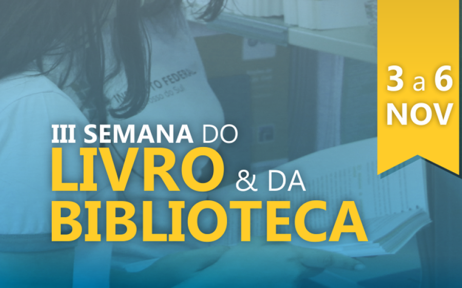 Campus Coxim abre III Semana do Livro e da Biblioteca do IFMS