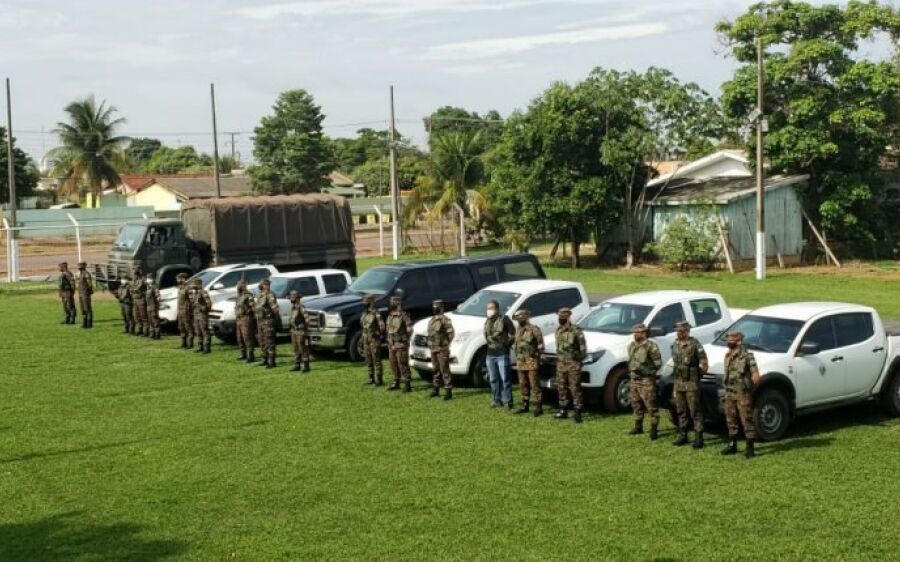 Exército faz operação para fiscalizar comércio de armas e explosivos em MS