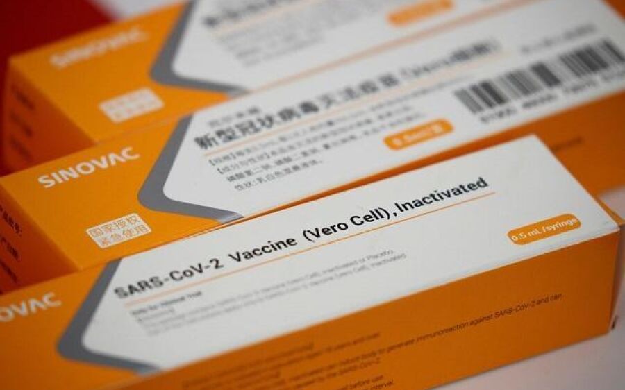 Lote com as primeiras 120 mil doses da vacina CoronaVac chega a São Paulo trazido da China