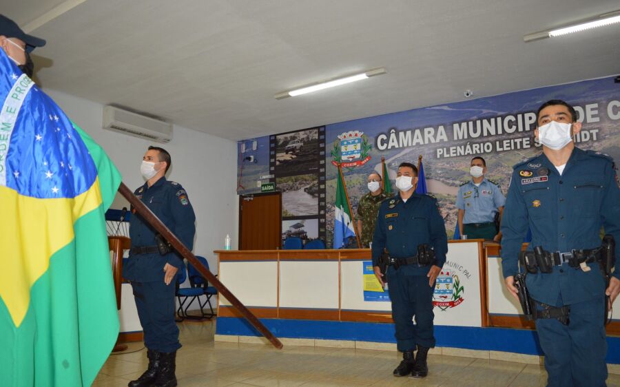 Polícia Militar realiza solenidade de troca de comando do Pelotão de Pedro Gomes e de Rio Verde