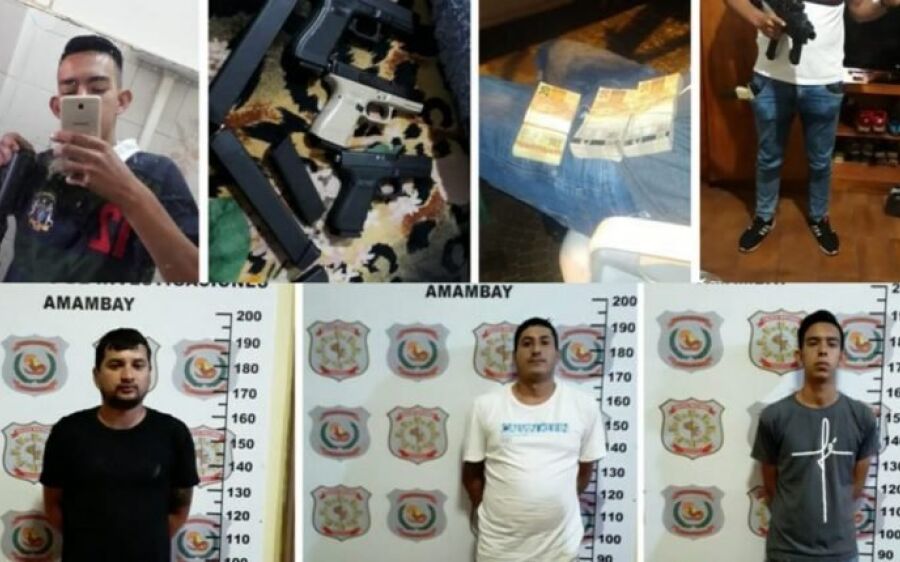 Pistoleiros que executaram rapaz e feriram criança com fuzil são presos na fronteira