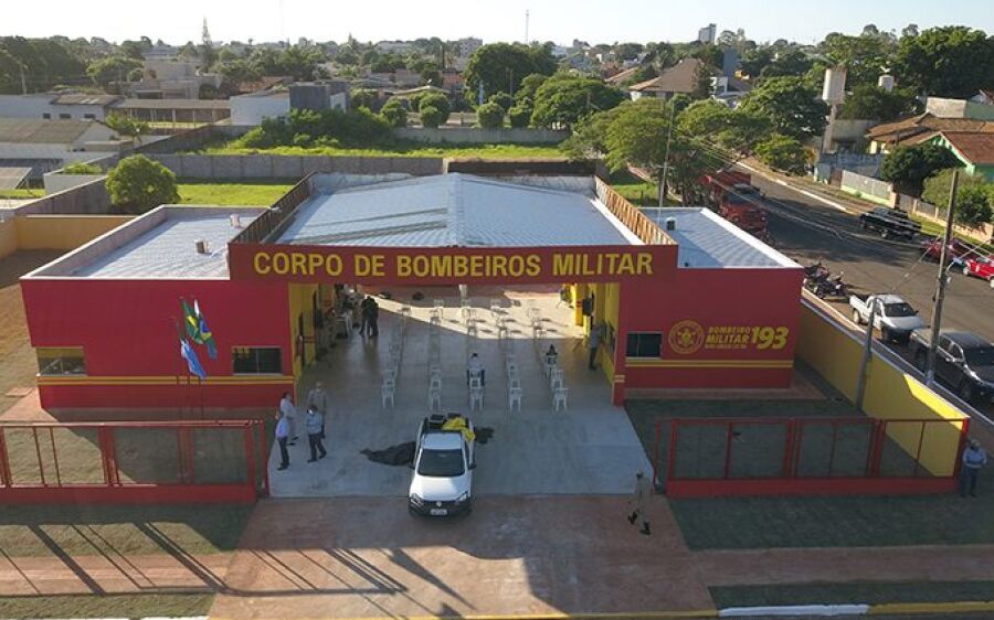 Unidade do Corpo de Bombeiros de São  Gabriel do Oeste é inaugurada oficialmente