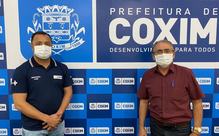 Prefeito e secretário de  Saúde pedem prudência à  população de Coxim