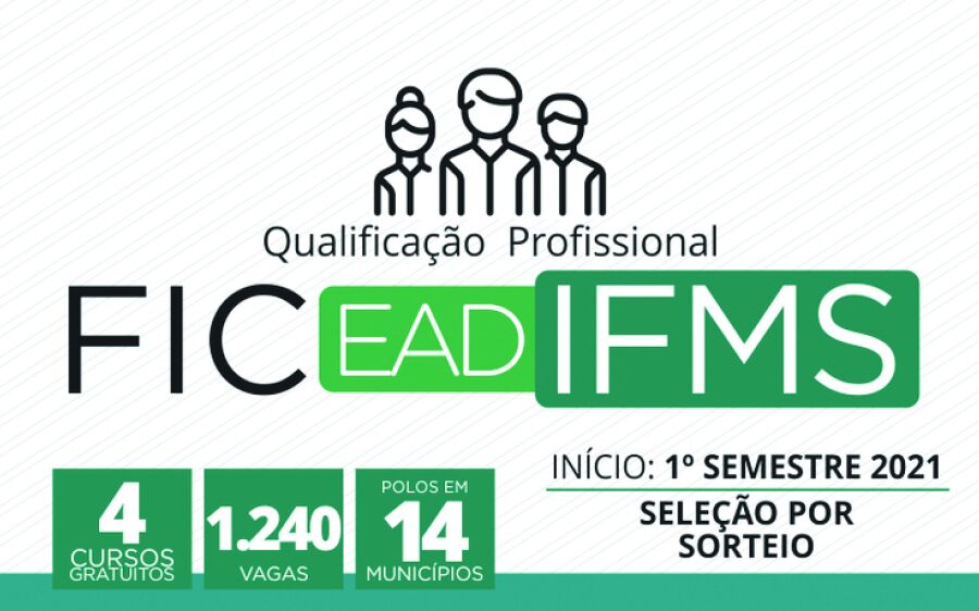 IFMS abre inscrições para cursos de qualificação profissional com vagas para Coxim