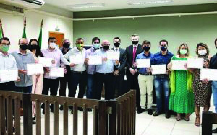 Vereadores eleitos  em Rio Verde foram diplomados
