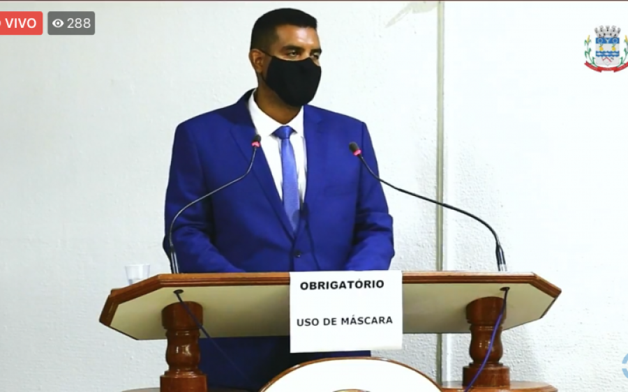 William Meira é eleito presidente da Câmara de Coxim