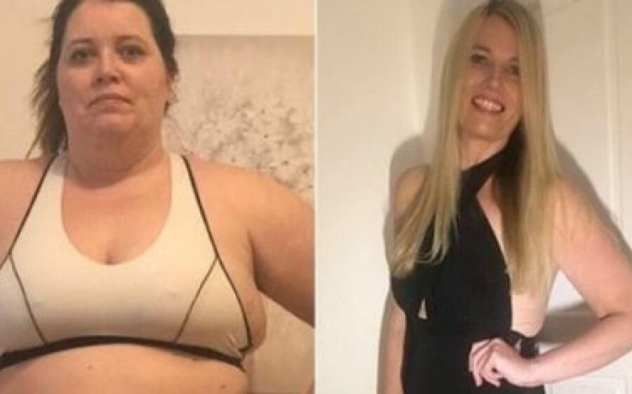Mulher que era proibida de comer pelo marido perde 50kg após separação