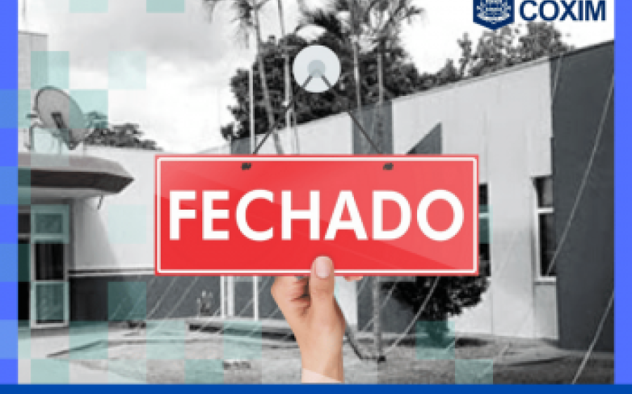Prefeitura de Coxim não terá atendimento ao público de 18 a 22 de janeiro