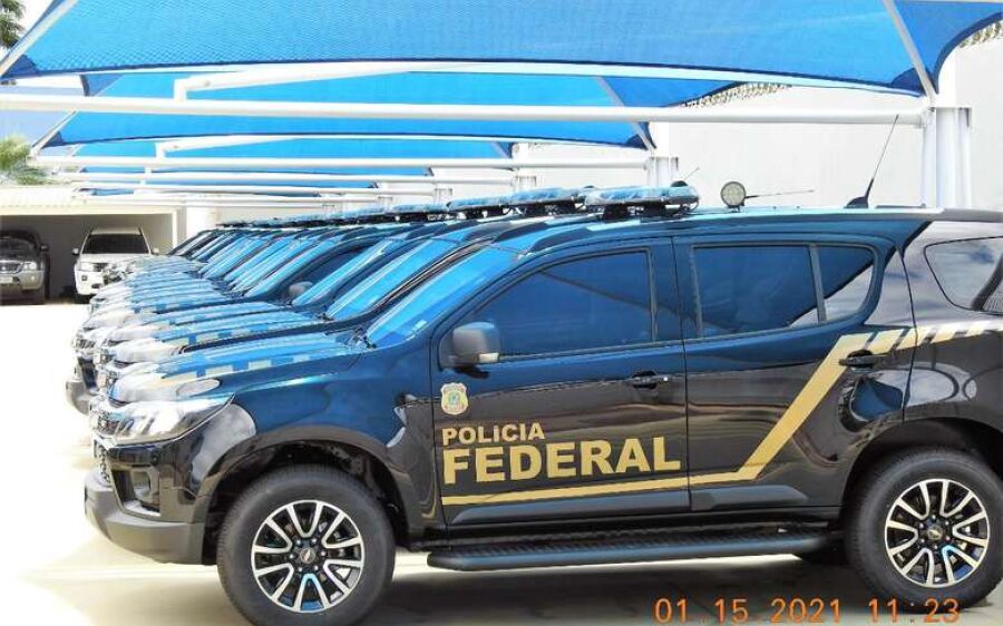 MS recebe 23 viaturas da Polícia Federal