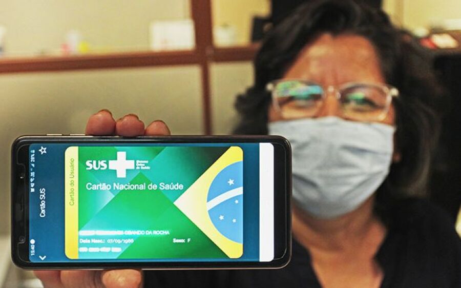 Com o aplicativo MS Digital cidadão tem acesso a versão online do cartão SUS