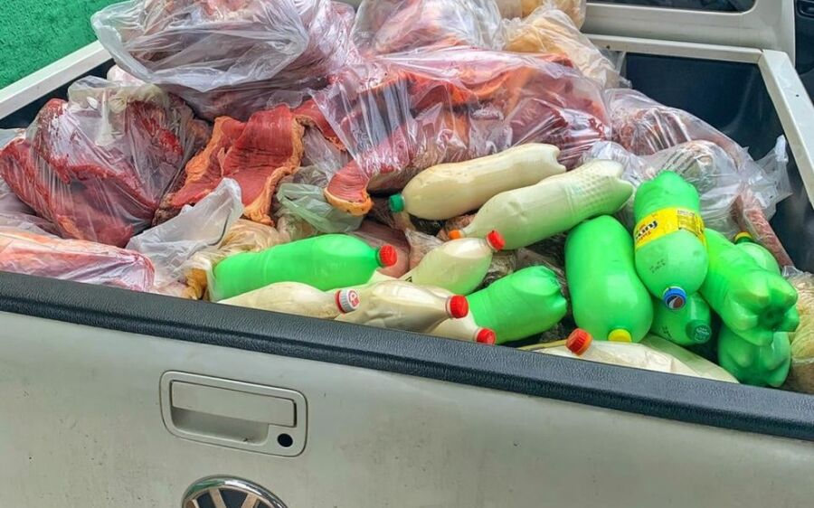 Ao investigar furto de gado, polícia vistoria açougues e apreende 1 t de carne imprópria para consum