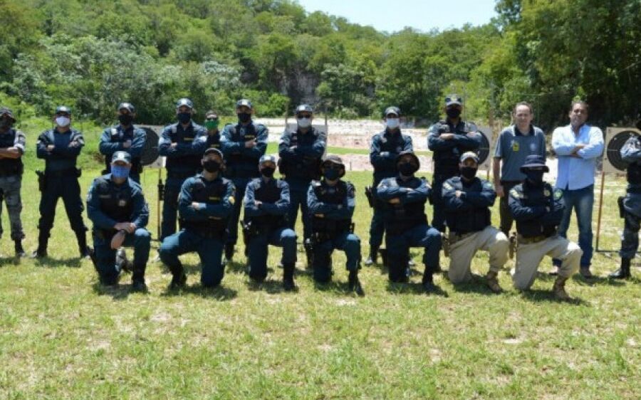 Polícia Militar de Coxim finaliza instrução de tiro com militares do batalhão