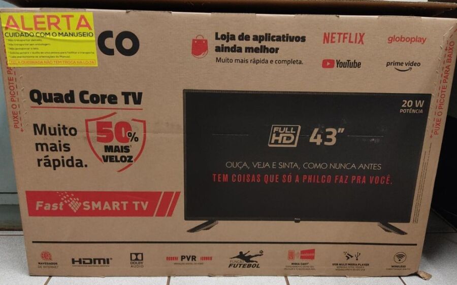 Ladrão se arrepende de furto, compra televisão parcelada em 10 vezes e vai até delegacia devolver 
