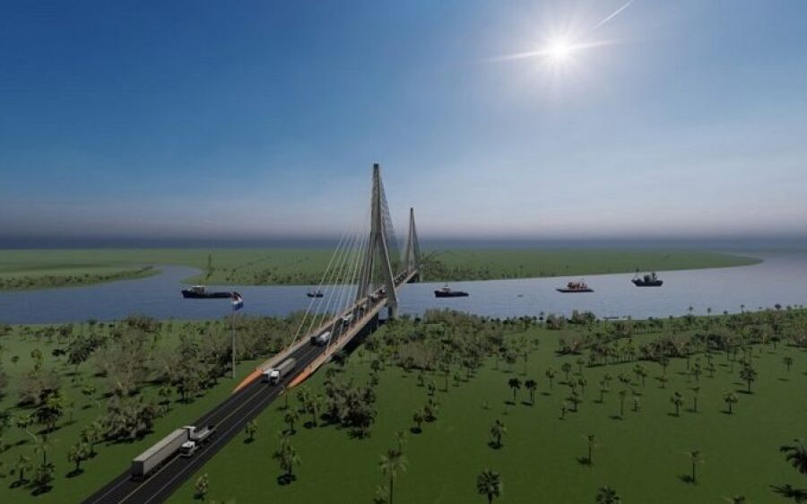 Publicado Edital para ponte sobre o Rio Paraguai entre Porto Murtinho e Carmelo Peralta