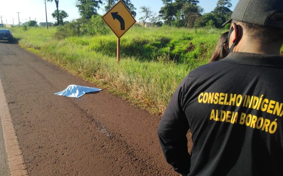 Motorista foge após matar atropelado indígena de 6 anos em rodovia de MS