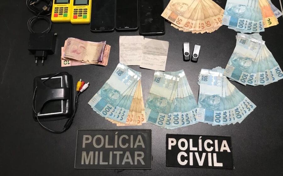 PM e Civil de Coxim e Sonora prendem  quadrilha por estelionato  e associação criminosa