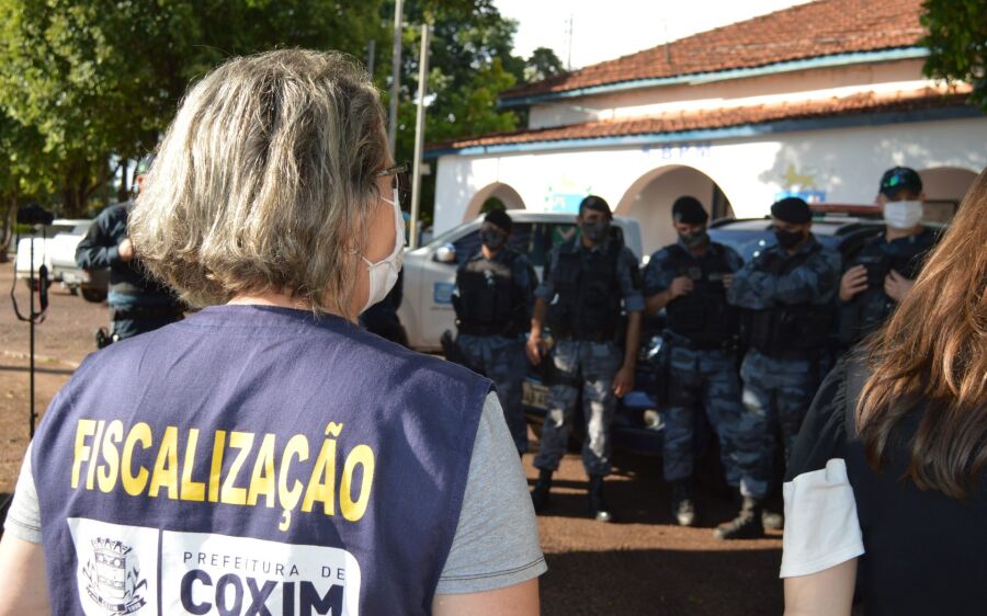 PM, Polícia Civil e  Vigilância Sanitária  realizam fiscalização