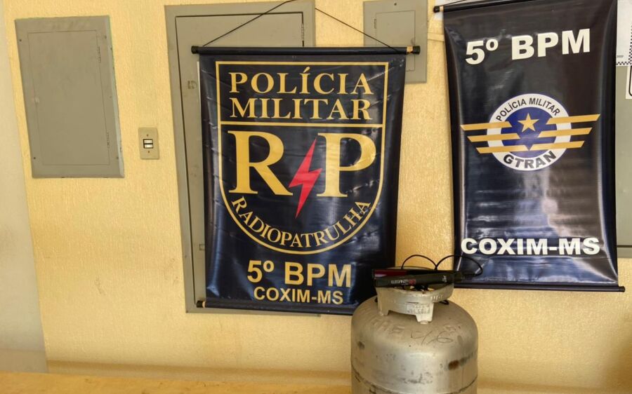 Polícia Militar prende em flagrante autores de furto e recupera produtos furtados em Coxim